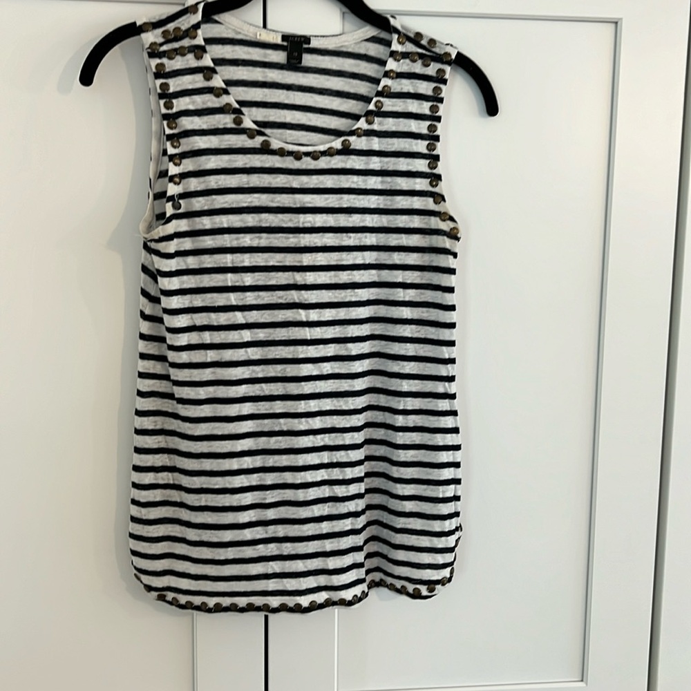 JCrew embellished tank